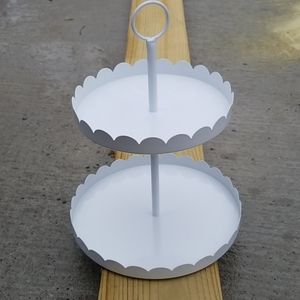 Target Bullseye Playground Tiered Tray White